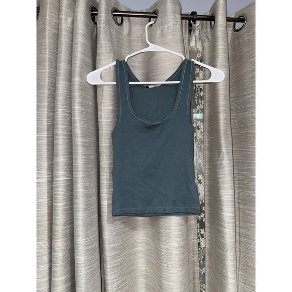 Skims cotton ribbed tank top in kyanite size medium - NEW - Picture 1 of 3